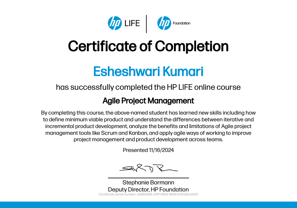 Agile Project Management